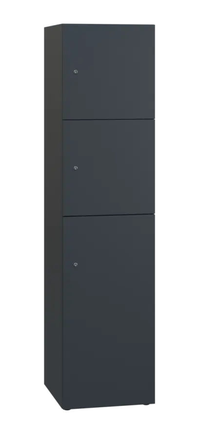 DOMINIT 432 úložná skříň 3-boxová, 1817x450x400 mm, antracit
